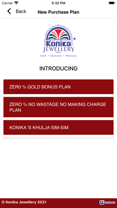 Konika Jewellery Screenshot