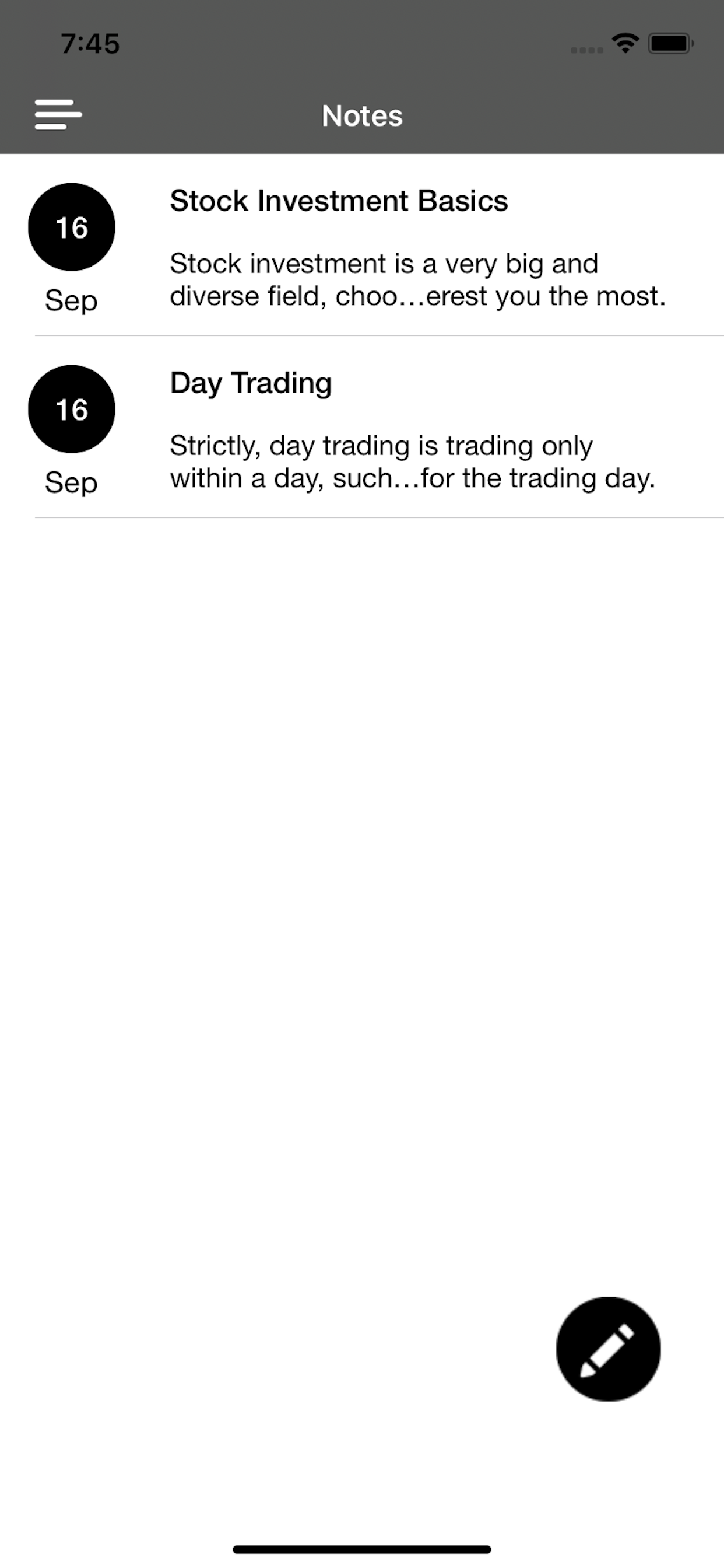 Day Trading Investor Course