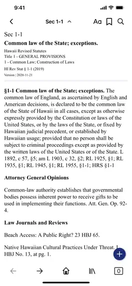 Game screenshot Hawaii Revised Statutes apk