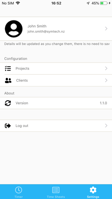 Screenshot #3 pour Go Time Tracking