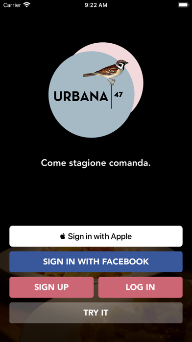 Urbana 47 Ordina On-line Screenshot