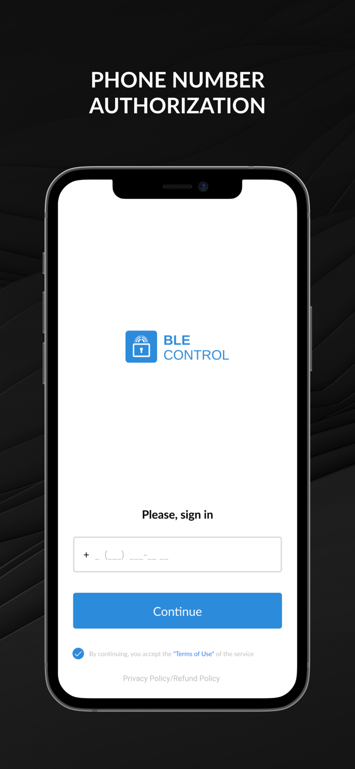 BLEcontrol - tap to open doors
