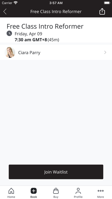 Empower Pilates Studios Screenshot