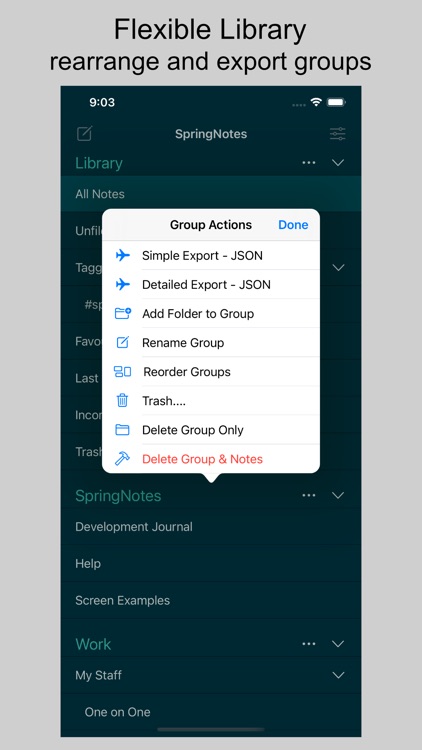 SpringNotes screenshot-4