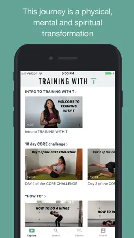 Game screenshot Training with T apk