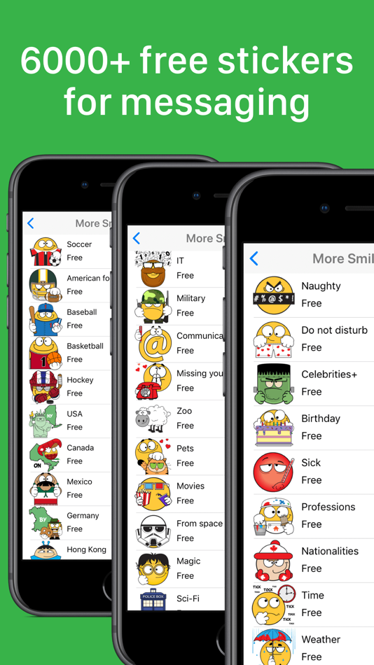Emojidom Stickers & Smileys - 5.7.1 - (iOS)