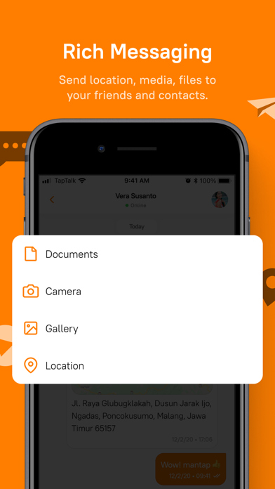TapTalk Screenshot