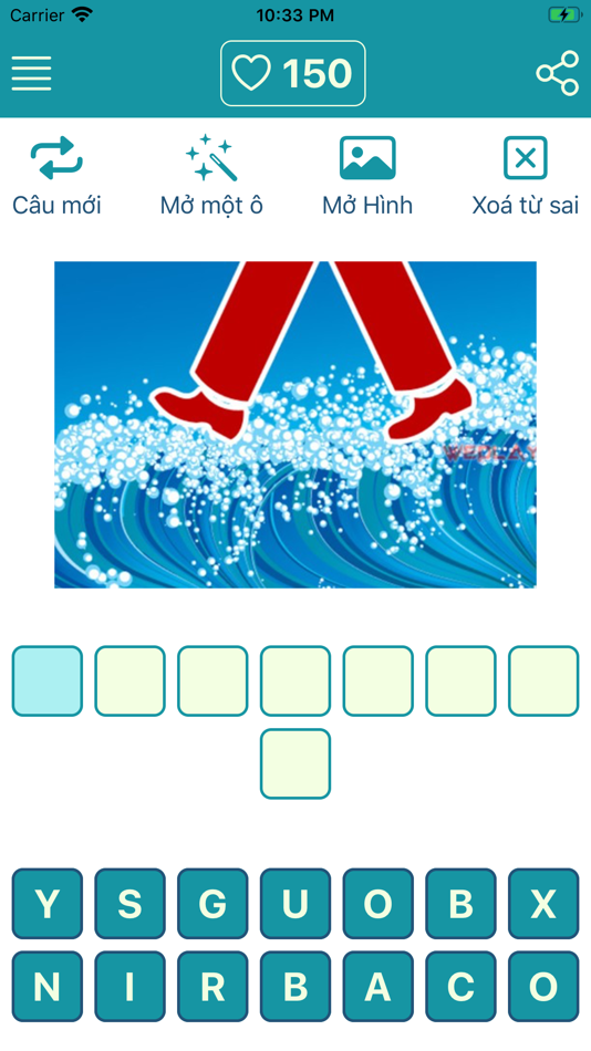 #2. Đuổi hình bắt chữ (mới) (iOS) بواسطة: Hoa Nguyen Quang