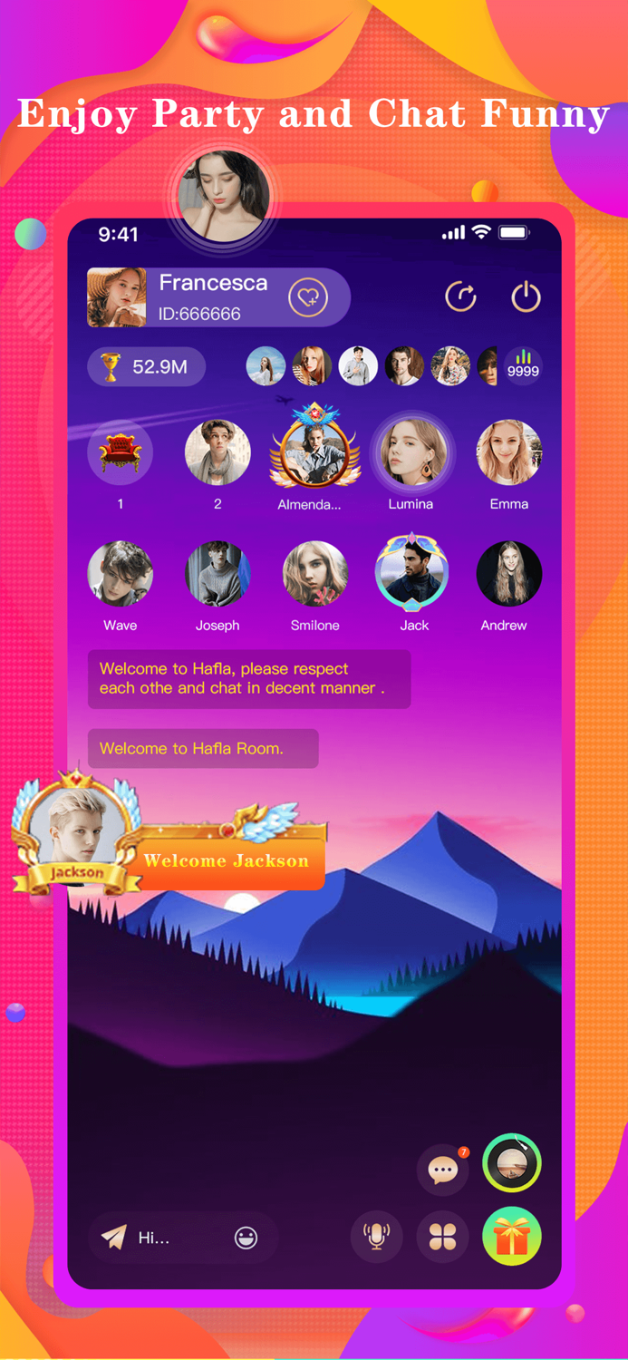 Hafla - Voice Chat Rooms