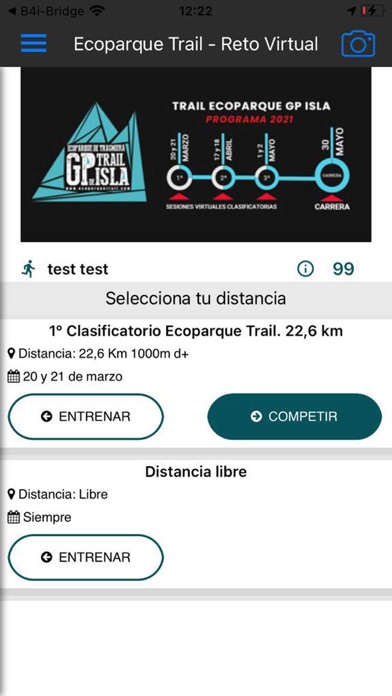 Ecoparque Trail Screenshot