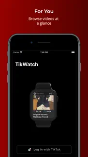 tikwatch for videos iphone screenshot 2