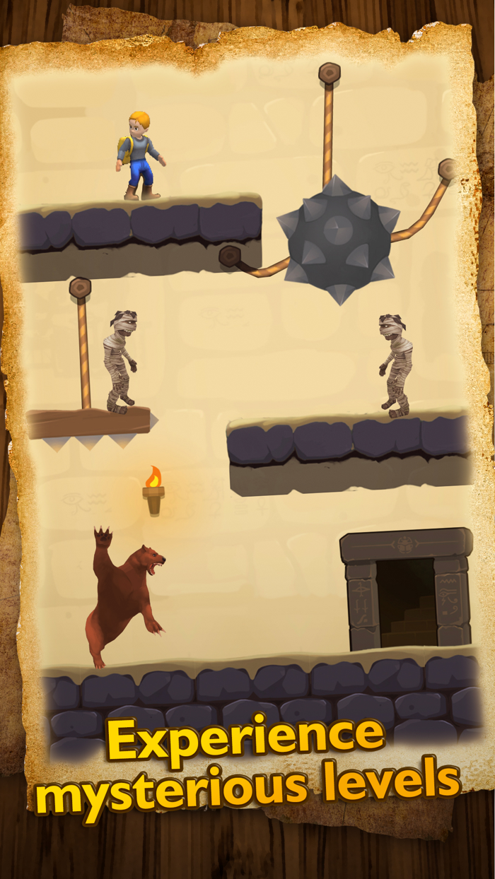 Temple Escape - Rope Puzzle