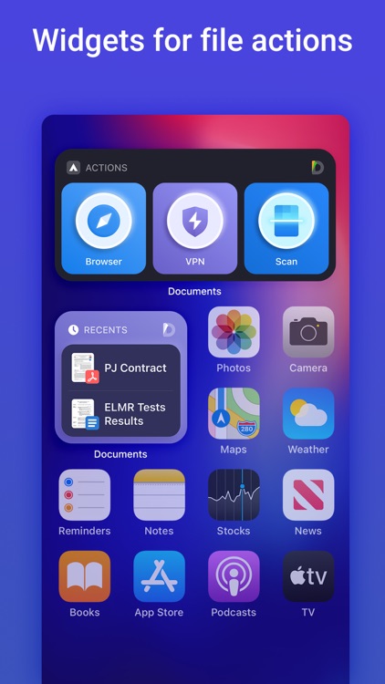 Documents: Files, PDF, Browser screenshot-7