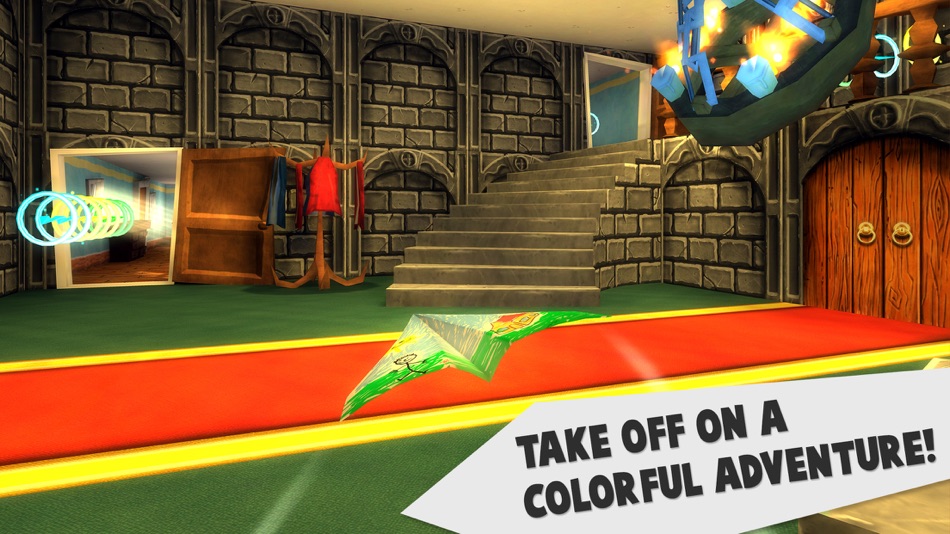 #2. Folded Flyer: Fly Paper Planes (iOS) De: Tim Vogel