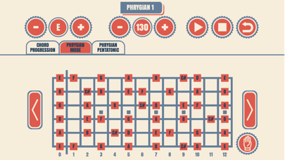 Modal Guitar Jam Tracks Screenshot