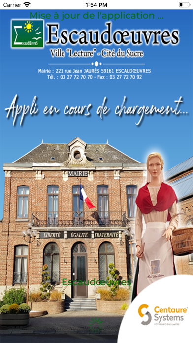 Screenshot #1 pour Escaudoeuvres Connectée