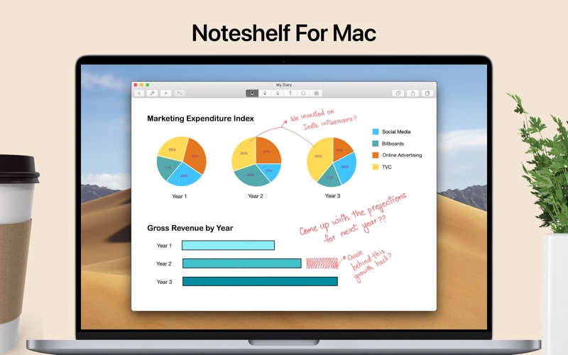 How to cancel & delete noteshelf - 2 2