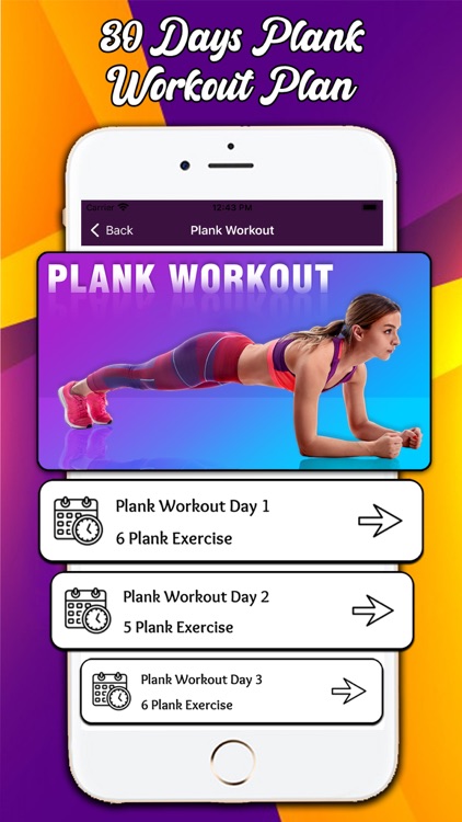 Plank Exercise at Home