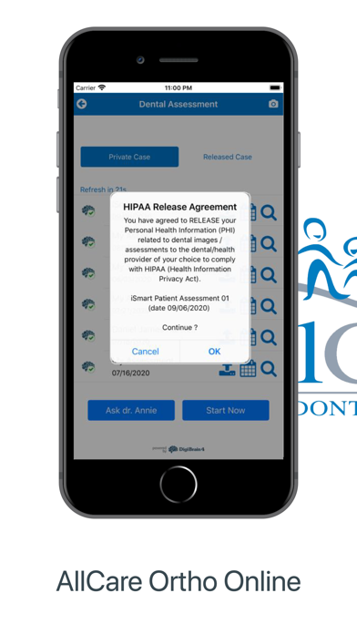 AllCare Ortho Online Screenshot