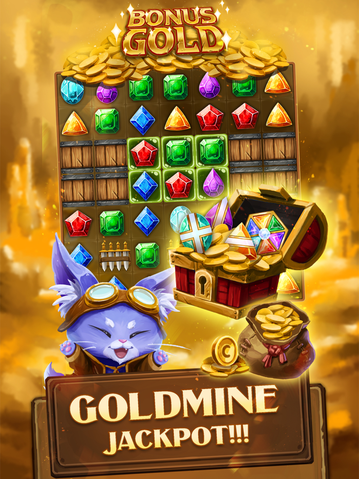 Fantasy Gems  Match 3 Puzzle