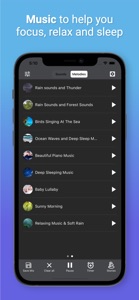 Relaxing Sounds - Sleep Better screenshot #2 for iPhone