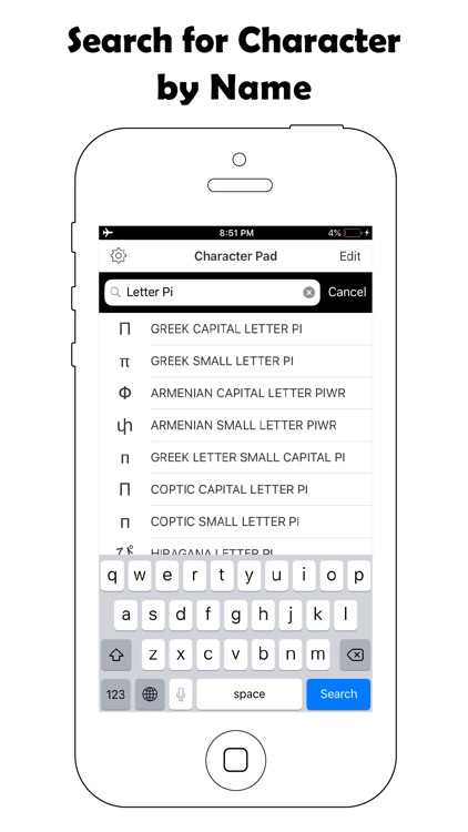 Symbol Keyboard-Character Pad