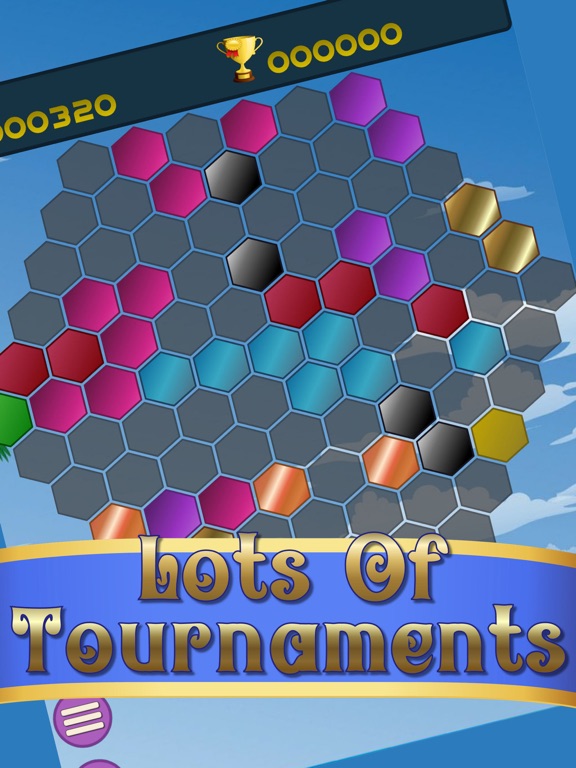 Screenshot #5 pour HexBlokz, hexa puzzle game