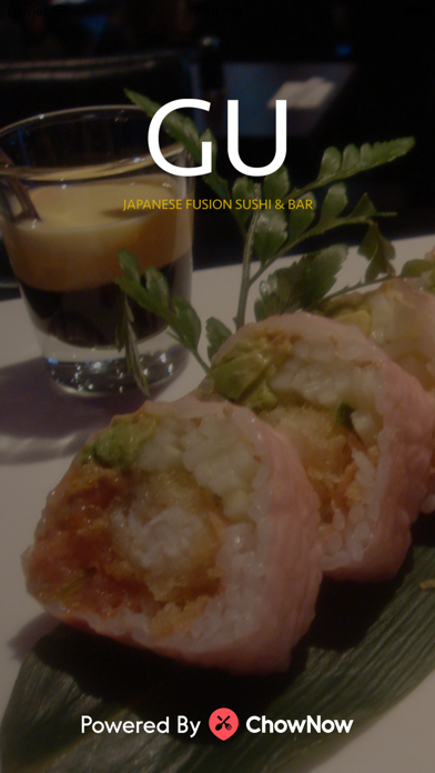 Gu Japanese Fusion Sushi & Bar Screenshot
