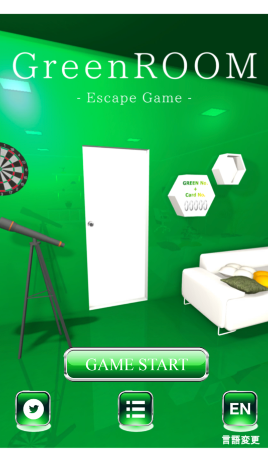 #1. EscapeGame GreenROOM (iOS) 由: Tasuku Yahiro