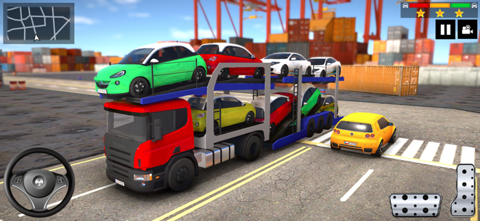 Car Transport Truck Games 2020