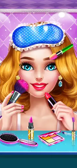 Game screenshot Pajamas Party -Princess Makeup mod apk