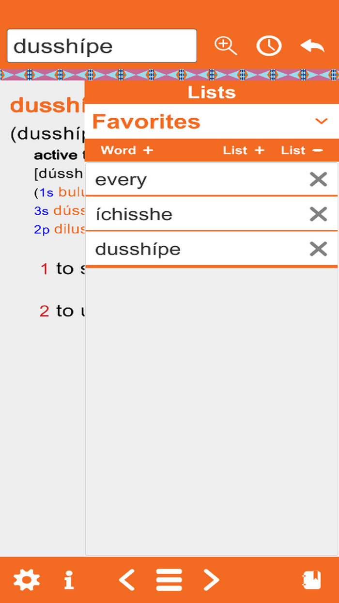 Crow Mobile Dictionary