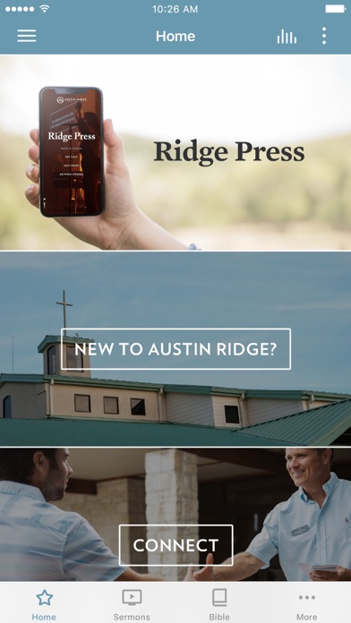 Austin Ridge Bible Church Screenshot