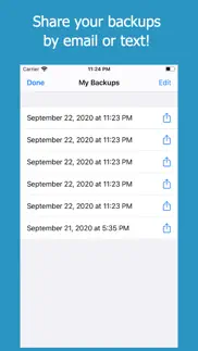 backup contacts + restore iphone screenshot 3