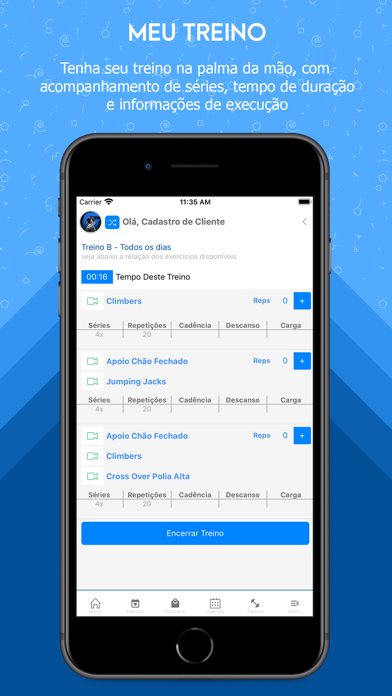 Gestor Fitness Screenshot