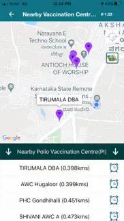 vaccination centres karnataka iphone screenshot 4