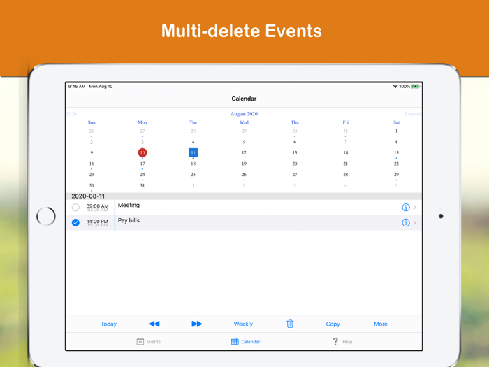 Calendar Tools