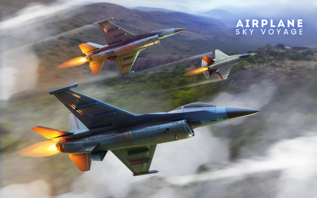 Airplane Sky Voyage