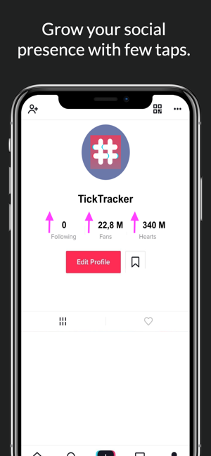 TikTracker - Fans & Likes