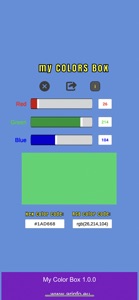 My Colors Box screenshot #2 for iPhone