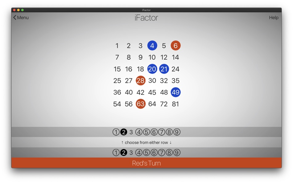 #3. iFactor - Multiplication Game (macOS) Podle: 10101 Software