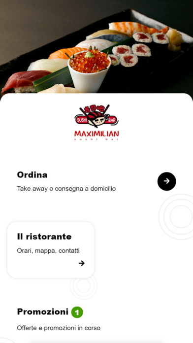 Maximilian Caffè Sushi Screenshot