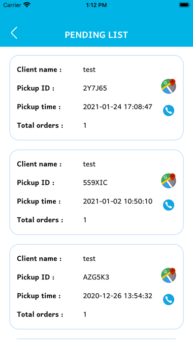 Emdad Courier Screenshot