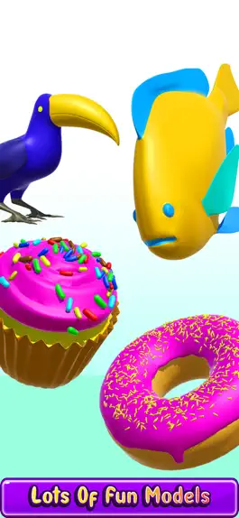 Game screenshot Squishy Toys - 3D Coloring Art apk