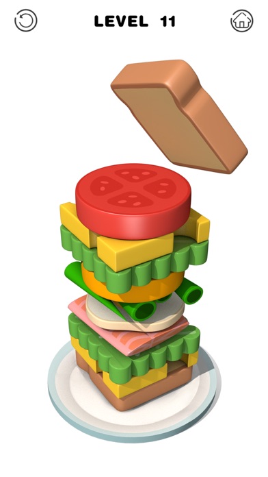 Screenshot #2 pour Sandwich: Push Tile Stack High