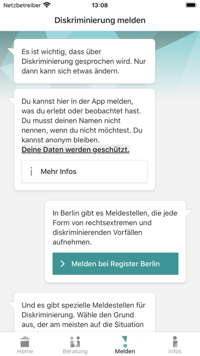 AnDi – Anti-Discrimination App Screenshot