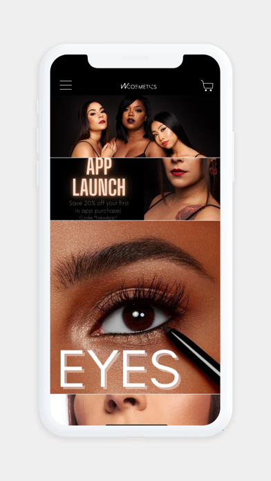 W Cosmetics Screenshot