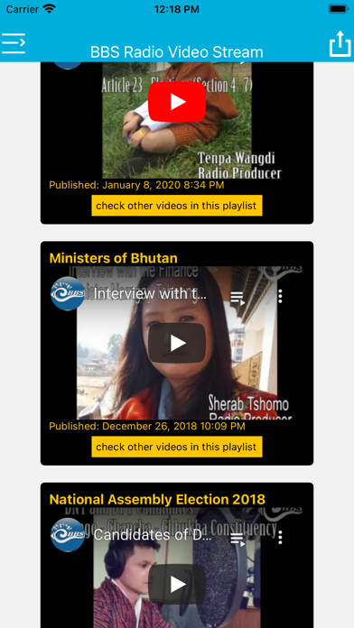 Bhutan News Screenshot