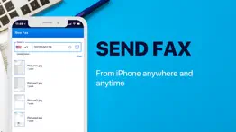 send fax from iphone - fax app iphone screenshot 1