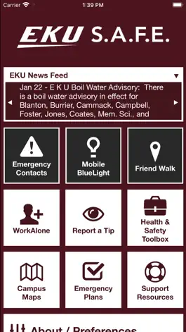 Game screenshot S.A.F.E. - Safety App for EKU mod apk